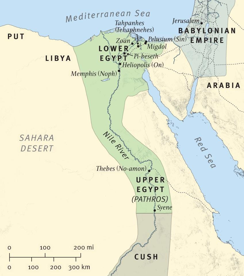 peta Ethiopia dalam alkitab kali