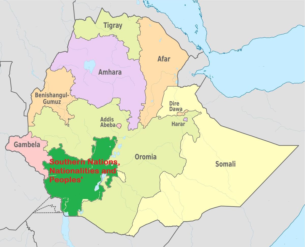 peta snnpr Ethiopia