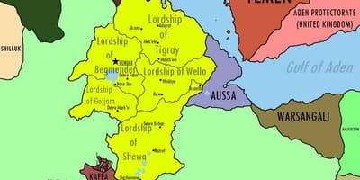 Peta Ethiopia empayar
