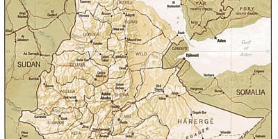 Peta Ethiopia peta lama