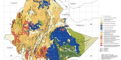 Peta - peta geologi Ethiopia